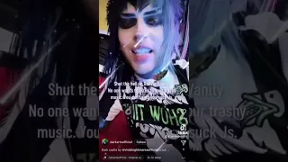 Dahvie Vanity really need’s to stop making such trashy music. This man really can’t sing Js.