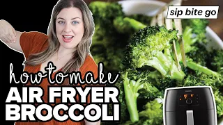 Easy Air Fryer Broccoli (Fresh or Frozen)