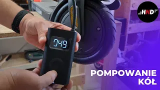 Proste pompowanie kół w hulajnodze elektrycznej Xiaomi i nie tylko - PORADNIK | HND Electric