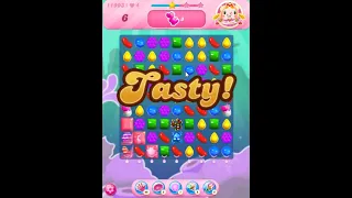 Candy Crush Saga Level 11993 - 2 Stars, 20 Moves Completed