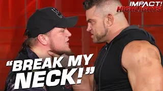 Sami Callihan Threatens Brian Cage's WIFE & KID for a Title Shot! | IMPACT! Highlights Oct 22, 2019