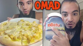 OMAD : 1 REPAS PAR JOUR : SOIRÉE PIZZA + RECETTE (Live Tiktok : Fastlyfood)