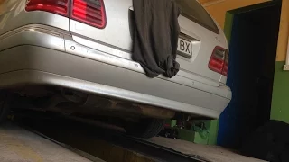 Mercedes E 270CDI W210 170hp Exhaust sound | Start Up | Revving