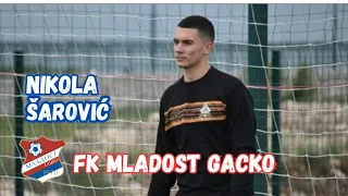 Fantastične odbrane Nikole  Šarovića,  golmana FK Mladost Gacko