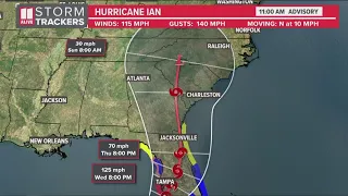 Hurricane Ian forecast, track and latest models | 11 a.m. Tuesday