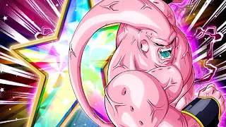 WHAT THE!!!!!!???? LEVEL 10 LINKS 100% RAINBOW STAR EZA BUFF BUU! (DBZ: Dokkan Battle)