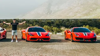 Ferrari 458 Speciale vs. Ferrari 488 Pista in South Africa / The Supercar Diaries