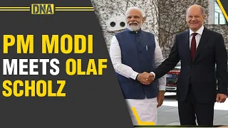 PM Narendra Modi meets with German Chancellor Olaf Scholz in Berlin, holds bilateral talks