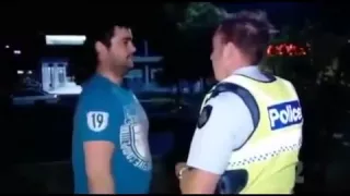 I'm just waiting for a mate - FUNNY POLICE ARREST