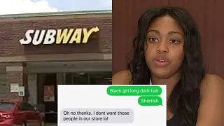 Subway manager fired for denying Black teen a job