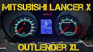 Изменение приборной панели Mitsubishi Lancer X | Outlender XL