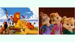 Brittany, Jeanette, and Eleanor sing The Lion King Medley (Chipettes Version)