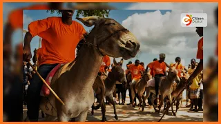Sporty Monday | Donkey racing in Lamu