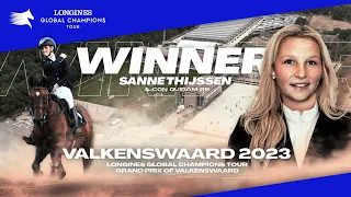 Sanne Thijssen EPIC WIN at the Longines Global Champions Tour Grand Prix, Valkenswaard 2023!