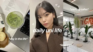 DAY IN THE LIFE of a University Student | Night routine, aesthetic cafe, Ikea, attending lectures