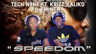 FIRST TIME HEARING TECH N9NE "SPEEDOM" REACTION | Asia and BJ