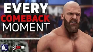 WWE 2K19: Every Comeback Moment in the Game