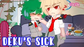 Deku's Sick 😷||BkDk💚🧡||ft. Aizawa||Sick Deku||Read Description||GC💕