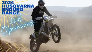 Husqvarna Enduro Range 2024 - We find out what the everyday rider thinks of them