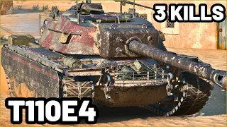 T110E4 | 7.2K DAMAGE | 3 KILLS | WOT Blitz Pro Replays