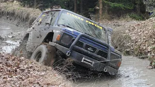 4x4 off road birthday party Kavoň+Krab Vítová Moravia feb.2022 (Patrol, Terrano, Landcruiser) l.