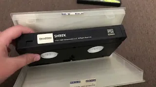 My Shrek DVD and VHS Collection