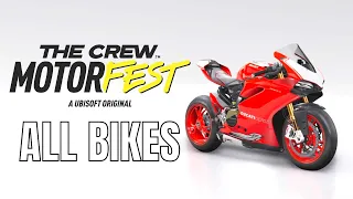 THE CREW MOTORFEST ALL BIKES | Closed Beta | Very Similar to Crew 2... | PS5