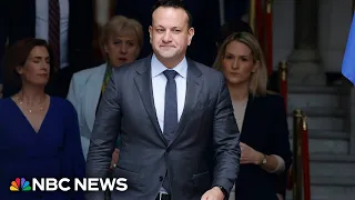 Irish prime minister makes surprise resignation announcement