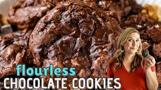 Flourless Chocolate Cookies (Brownie Cookies)