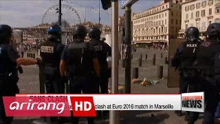 Rival fans clash at Euro 2016 match in Marseille