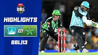 Brisbane Heat v Melbourne Stars | BBL|13