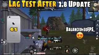Lag Test on iPhone 6s After 2.8 Update🔥| iPhone 6s/6s Plus PUBG/BGMI Test in 2023 | 2GB+32GB | LAG?