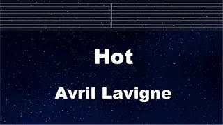 Practice Karaoke♬ Hot - Avril Lavigne 【With Guide Melody】 Instrumental, Lyric, BGM