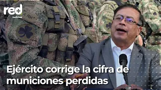 "Petro se equivocó": Ejército corrige la cifra de municiones perdidas | Red+