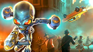 I Became an Alien & Destroyed Everything! - Destroy All Humans Remake Gameplay