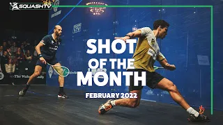 Squash: Shot of the Month - February 2022 - Men