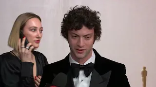 Dominic Sessa interview, star of "The Holdovers", on Oscars Red Carpet