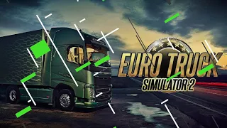 Euro Truck Simulator 2 Scania негабарит на Logitech G923 и triple screen