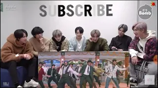 Bts reaction to joote de do paisa le lo