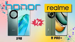 Honor X9b vs Realme 11 Pro+: Which Budget Phone is Better?