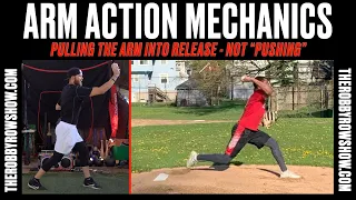 Screening + Explaining Pushing Ball into Release | Pushy Arm Action