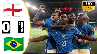 England Vs Brazil 0 - 1 Highlights & All Goals 2024 | International friendly match