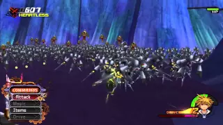 Kingdom Hearts HD 2.5 ReMIX - Kingdom Hearts II Final Mix - 1000 Heartless Battle