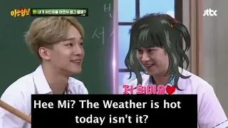 EXO CHEN (ENG SUB) KNOWING BROS: Fansign Boyfriend