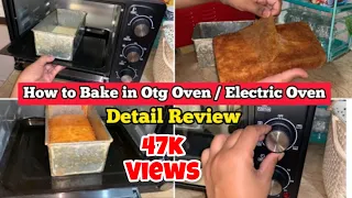 How to bake Cake in Otg Oven | Beginners Guide - Baking in Westpoint oven | Detail Review 2023✨