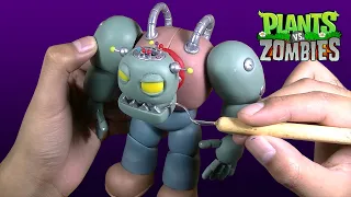 🧟‍♂️ ZOMBOT 😱 ✯ Plants vs Zombies ➤ Plastilina ➤ Polymer Clay ➤ Porcelana Fría