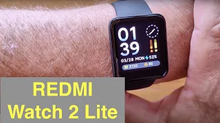 REDMI Watch 2 Lite Apple Watch Shaped 5ATM Waterproof BT5 GPS Global Smartwatch: Unboxing & 1st Look