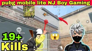 😤19 KILLS FULL RUSH GAMEPLAY | Pubg Mobile LITE - NJ Boy Gaming