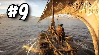 Assassin's Creed Origins Gameplay Walkthrough Part 9 - Our Sailing Adventures!