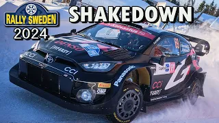 Rally Sweden 2024 | Shakedown - Highlights